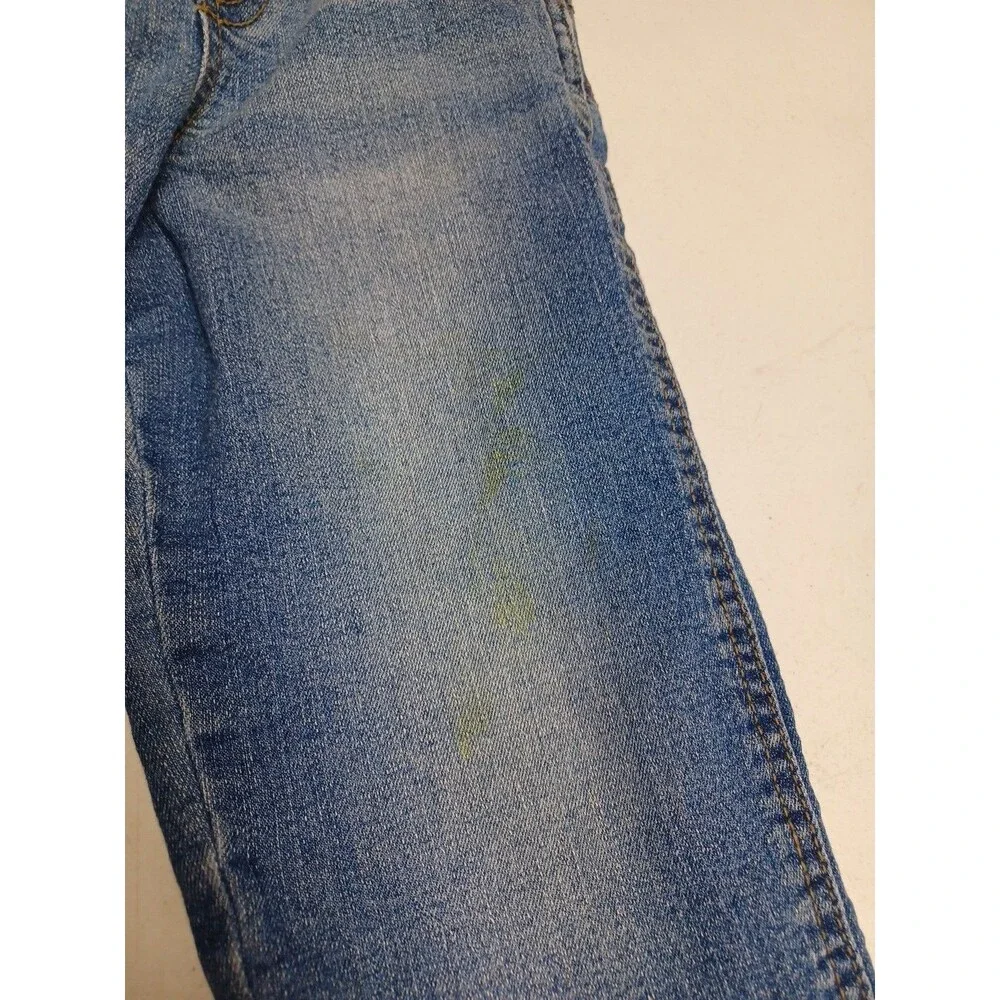 Oshkosh Bgosh Blue Denim Jean Overalls Sz 3T